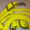 barrel reins horse tack neon yellow view 4
