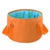 MansWill 15L Portable Folding Basin Multi-Functional Travel Face & Foot Washing Bucket Tank Outdoor Durable Waterproof Camping Fishing Home Water Storage Vegetable Cleaning Container Case Bag view 1