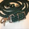 barrel reins horse tack hunter green view 3
