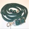 barrel reins horse tack hunter green view 4