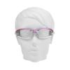 Bikershades Chrome Frame Anti Glare Mirrored Motorcycle Sunglasses with Rhinestones Foam Padded for Women (Mirror Smoke Pink + Clear Pink + Yellow Pink Combo) view 3
