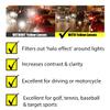 Bikershades Chrome Frame Anti Glare Mirrored Motorcycle Sunglasses with Rhinestones Foam Padded for Women (Mirror Smoke Pink + Clear Pink + Yellow Pink Combo) view 4