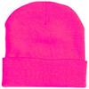 Cap911 Unisex Plain 12 inch Long Beanie - Many Colors Neon Pink view 1