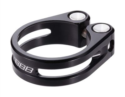 BBB BSP-85 Seatpost clamp LightStrangler 34.9mm Black Gloss