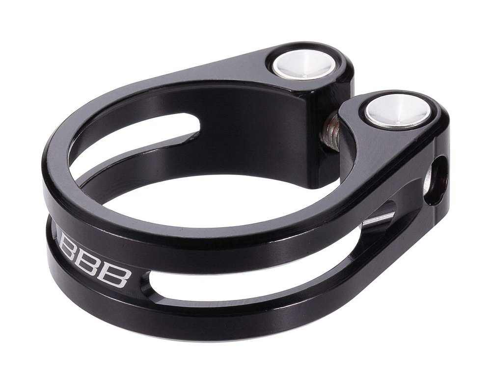 BBB BSP-85 Seatpost clamp LightStrangler 34.9mm Black Gloss