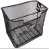 Basil Unisex's Capri Rear Wire Basket, Black, One Size view 1