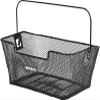 Basil Unisex's Capri Rear Wire Basket, Black, One Size view 4