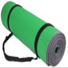 Fitvids All-Purpose 2/5-Inch (10mm) Extra Thick High Density Anti-Slip Exercise Pilates Yoga Mat with Carrying Strap, Green view 1