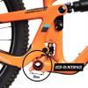 Funn Zippa AM Chain Guide, ISCG05 Interface, BSA Adapter Included, 32T-38T, Mountain Bike Chain Protector (Orange) view 4