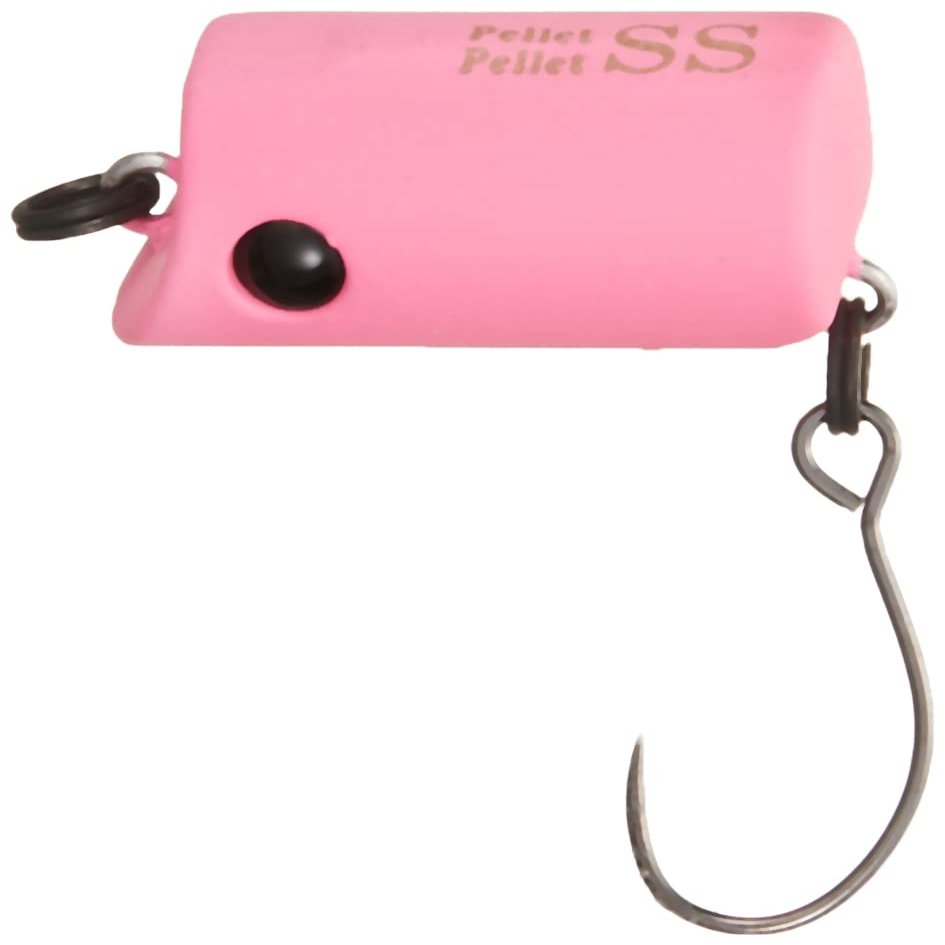 Bassday Crankbait Pellet Pellet SS 0.8 inches (20 mm), 0.07 oz (1.9 g), Pink Glow #902 Lure