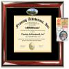 AllGiftFrames DePauw University Diploma Frame School Campus Photo Custom Double Mat Degree Framing Document Graduation Gift Bachelor Master MBA Doctorate PHD Certificate Holder Case view 1