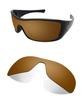 Littlebird4 1.5mm Polarized Replacement Lenses for Oakley Antix Sunglasses (Brown)