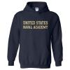 AH01 - US Naval Academy Midshipmen Basic Block Hoodie - 3X-Large - Navy view 1