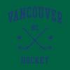 UGP Campus Apparel - Vancouver Classic Hockey Arch Basic Cotton T-Shirt - X-Large - Green view 2