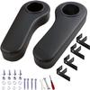Arm Rest Universal for Golf Carts - NO Drilling Required (Black) view 1
