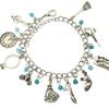 Blingsoul Sinderalla Charm Bracelet - Enchanting Fairy tal Lucky Charms, Silver Bracelet for Women, Magical Cinderllaa Bracelets, Ideal Gift view 1