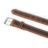 3 D Belt Company Kid's Contrast Stitch Belt, 20, Brown with Orange view 2