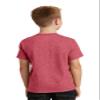 Port & Company Youth Core Solid Short Sleeve Cotton Tee, M, Heather Red view 2