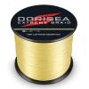 Dorisea Extreme Braid 100% Pe Yellow Braided Fishing Line 109Yards-2187Yards 6-550Lb Test Fishing Wire Fishing String Superline (100m/109Yards 15lb/0.18mm) view 2