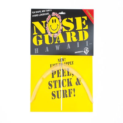 SurfCo - Fun Shape Nose Guard in Clear