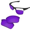 Glintbay 100% Precise-Fit Replacement Sunglass Lenses for Oakley Bottlecap - Polarized Deep Purple Mirror view 1