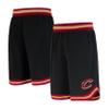 Ultra Game NBA Official Mens Active Knit Basketball Training Shorts - Unisex, Cleveland Cavaliers, Black, Small view 1