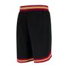Ultra Game NBA Official Mens Active Knit Basketball Training Shorts - Unisex, Cleveland Cavaliers, Black, Small view 3
