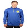 Ultra Game NBA Official Mens Quarter Zip Long Sleeve Pullover T-Shirt - Unisex, Golden State Warriors, Team Color, Small view 2