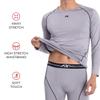 FITEXTREME MAXHEAT Mens Thermal Underwear Long Johns Set with Fleece Lined LightGrey L view 3