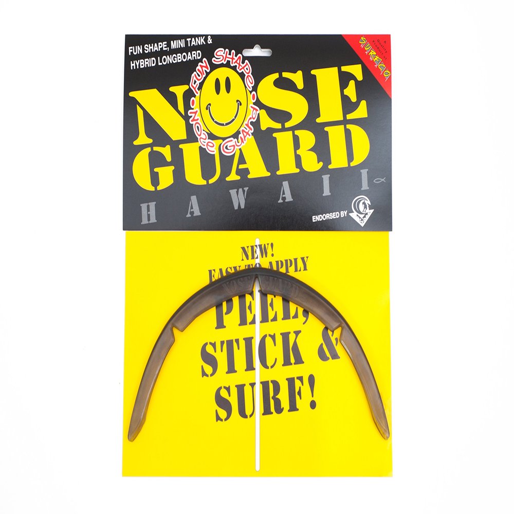 SurfCo - Fun Shape Nose Guard in Smoke