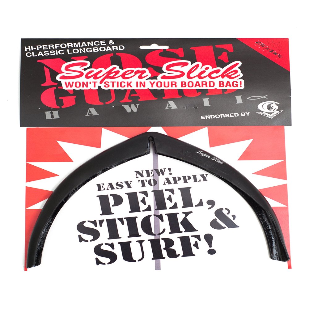 SurfCo - Longboard Super Slick Nose Guard Kit in Black