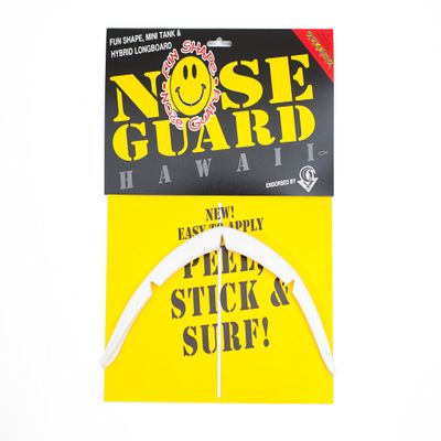 SurfCo - Fun Shape Nose Guard in White