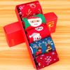 5 Pairs Colorful Socks Keep Warm Holiday Socks Women Hosiery Christmas/Wedding Gifts, S-01 view 2