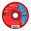 Diablo Thin Kerf Metal Cut-Off Discs - 4-1/2" Diameter, 7/8" Arbor, Type 1 Hub, 0.04" Thickness, 13280 Max RPM, 15-Pack - DBD045040115F view 1