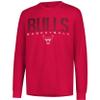 Ultra Game NBA Official Mens Super Soft Game Day Long Sleeve T-Shirt - Unisex, Chicago Bulls, Team Color, XX-Large view 1