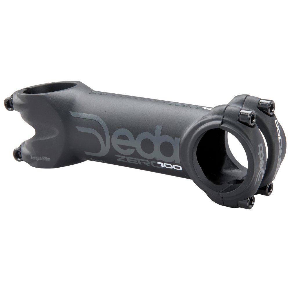 Deda Elementi Unisex's Zero100 Stem, Black on Black, 130mm