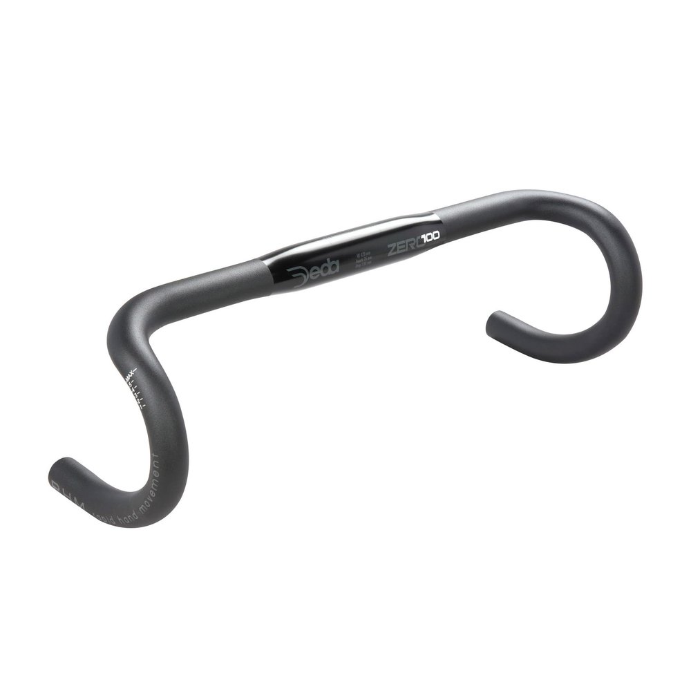 Deda Elementi Zero100 RHM Handlebar, Black on Black, 46cm