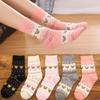thefancypumpkin 5 Pairs Fashion Winter Warm Socks Christmas Socks Gift for Women/Girls/Schoolgirl, S-05 view 2