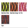 Wide Boy Ski Strap (Black Orange Neon) view 2