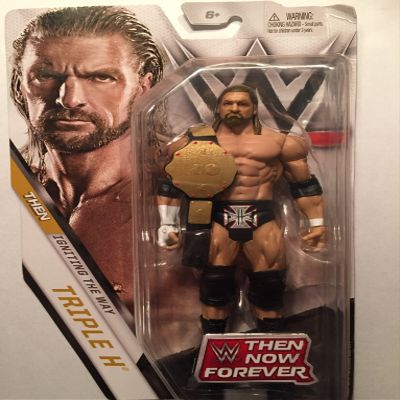 WWE Wrestling Then Now Forever Triple H Exclusive Action Figure