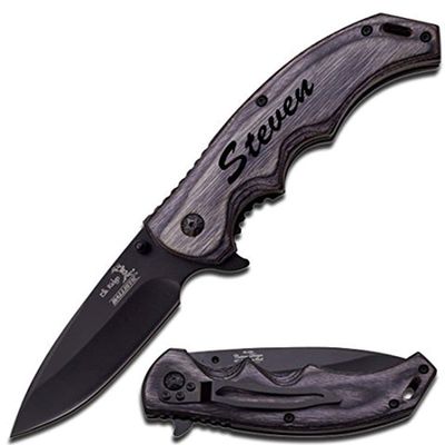 Elk Ridge Free Engraving - Quality Pocket Knife (ER-A004GY)