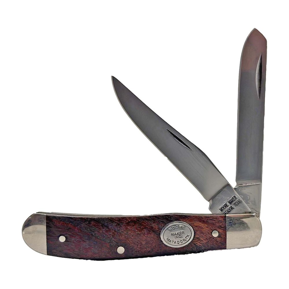 The Mesquite Trapper Knife by Moore Maker
