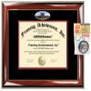 AllGiftFrames University of Tulsa Diploma Frame School Campus Photo Custom Degree Framing Document Graduation Gift Bachelor JD Juris Doctor Master MBA Doctorate PHD Certificate Holder Case view 1