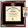 University of Wisconsin Milwaukee Diploma Frame UWM School Campus Photo Custom Double Mat Degree Framing Document Graduation Gift Bachelor Master MBA Doctorate PHD Certificate Holder Case view 1