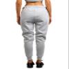 Ultra Game Los Angeles Lakers Women Jogger Pants Active Basic Fleece Sweatpants, Heather Gray, Medium view 3