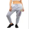 Ultra Game Los Angeles Lakers Women Jogger Pants Active Basic Fleece Sweatpants, Heather Gray, Medium view 4