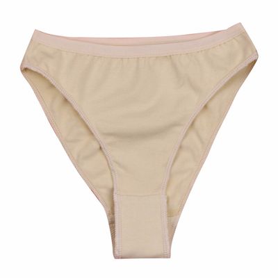 TiaoBug Professional Girl Ballet Dance Briefs Shorts Seamless Gymnastics Underpants High Cut Dance Underwear Knickers Nude 2-3