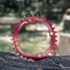 Funn Solo Narrow Wide Chainring for 9 10 11 12 Speed Chain, Fits 104mm BCD Interface Crankset, Single Speed Bike Chain Ring for MTB, BMX Bike, Gravel Bike and Road Bike (36T, Red) view 2