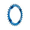 Funn Solo Narrow Wide Chainring for 9 10 11 12 Speed Chain, Fits 104mm BCD Interface Crankset, Single Speed Bike Chain Ring for MTB, BMX Bike, Gravel Bike and Road Bike (30T, Blue) view 1