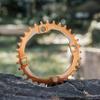 Funn Solo Narrow Wide Chainring for 9 10 11 12 Speed Chain, Fits 104mm BCD Interface Crankset, Single Speed Bike Chain Ring for MTB, BMX Bike, Gravel Bike and Road Bike (36T, Orange) view 2